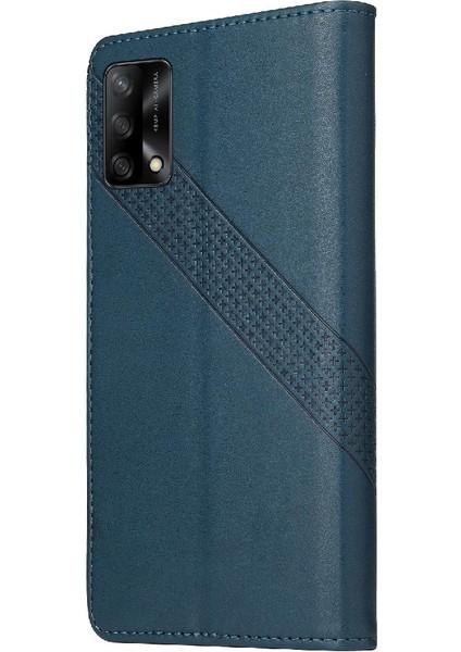 Oppo A74/F19 Üç Kart Yuvaları Darbeye Kickstand 4 Köşe Için Flip Case (Yurt Dışından) fırsatları