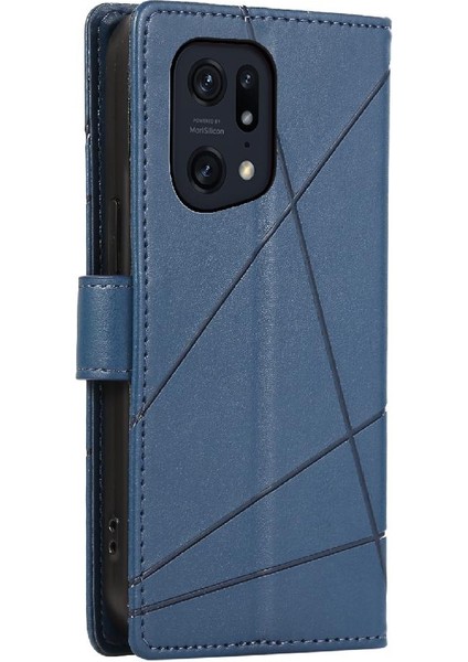 Oppo Bulmak Için Flip Case X5 Pro Darbeye Şok Emici Üç Kart Yuvaları (Yurt Dışından)