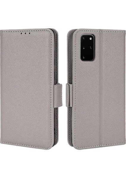 Samsung Galaxy S20 Artı Manyetik Pu Deri Kart Yuvaları Tutucu (Yurt Dışından)