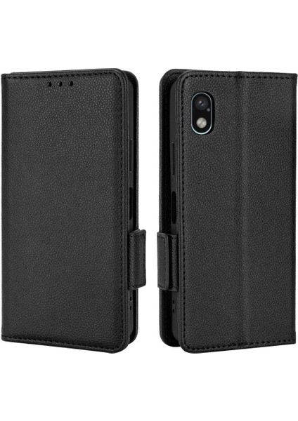 Sony Xperia Ace Iii Için Yan Toka Cüzdan Pu Deri Manyetik Kart (Yurt Dışından)