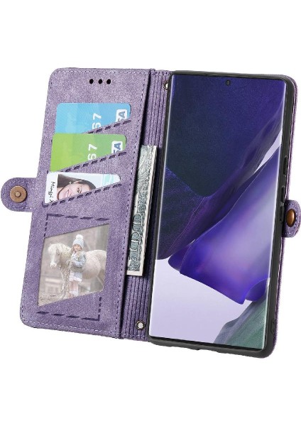 Samsung Galaxy S23 Ultra Cüzdan Darbeye Deri Kılıf Için Flip Case (Yurt Dışından) fiyatları