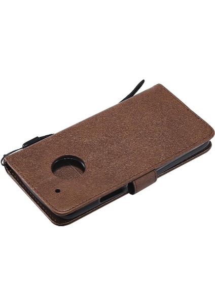 Motorola Moto G5 Artı Kart Yuvası ile Klasik Düz Renk Için Flip Case (Yurt Dışından) indirimleri
