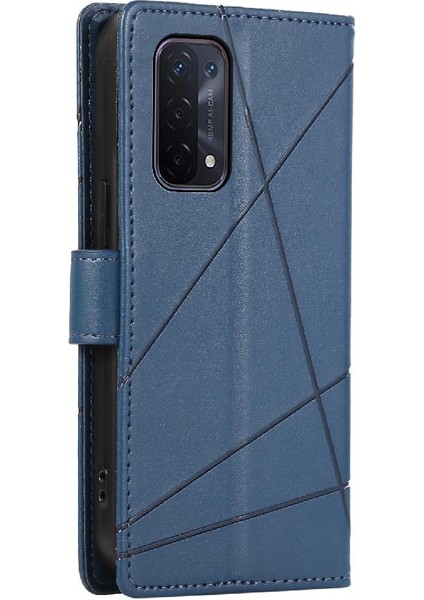Oppo A54 5g Üç Kart Yuvaları Için Flip Case Kickstand Darbeye Şok (Yurt Dışından)