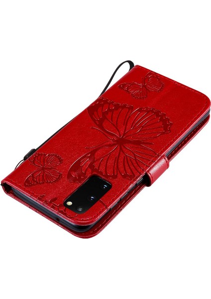 Samsung Galaxy S20 Pu Deri Manyetik Kapak Darbeye Kapak (Yurt Dışından)