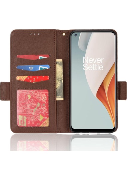 Oneplus Nord N100 Manyetik Cüzdan Yan Toka Kart Yuvaları Tutucu Için Kılıf (Yurt Dışından) indirimleri