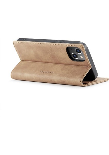 Iphone 13 Için Flip Case Kart Yuvası Kickstand Manyetik Kapatma Vintage (Yurt Dışından) indirimleri