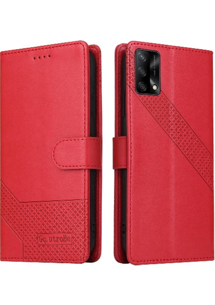 Oppo A74/F19 Üç Kart Yuvaları Darbeye Kickstand 4 Köşe Için Flip Case (Yurt Dışından)