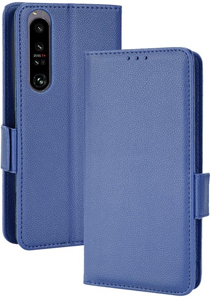 Sony Xperia 1 Iv Için Kılıf Manyetik Cüzdan Kart Yuvaları Tutucu Yan Toka Pu (Yurt Dışından) fırsatları
