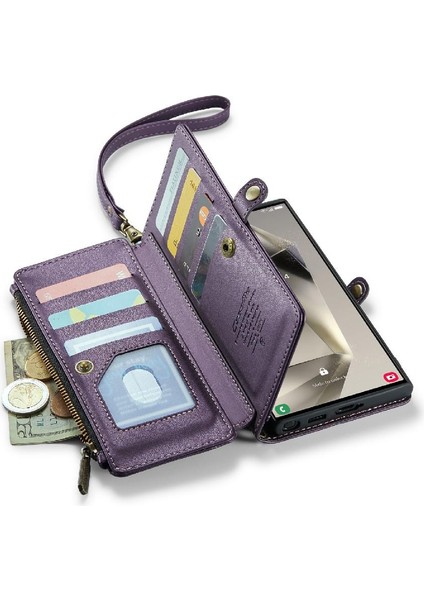 Samsung Galaxy S23 Için Crossbody Durumda Ultra Rfid Engelleme Fermuar Faturaları Için (Yurt Dışından) indirimleri