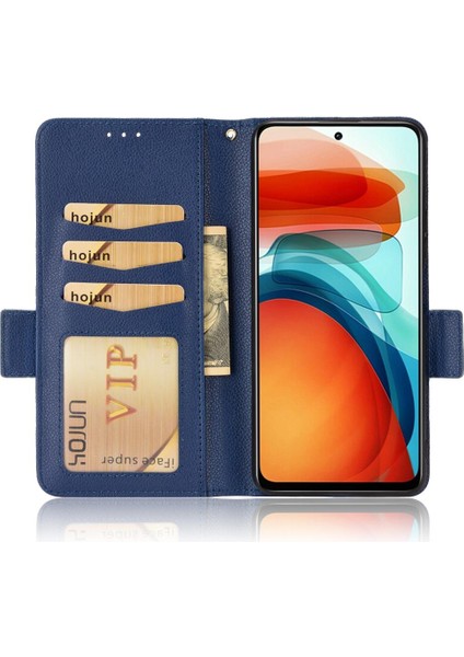 Xiaomi Poco X3 Gt Cüzdan Pu Deri Yan Toka Manyetik Kart (Yurt Dışından)