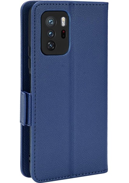 Xiaomi Poco X3 Gt Cüzdan Pu Deri Yan Toka Manyetik Kart (Yurt Dışından)