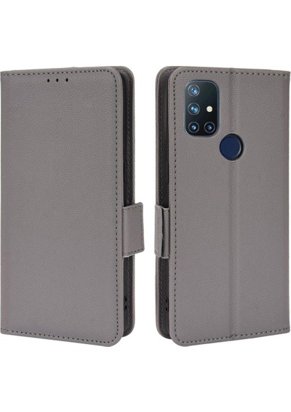 Oneplus Nord N10 5g Pu Deri Yan Toka Cüzdan Manyetik Kart (Yurt Dışından)
