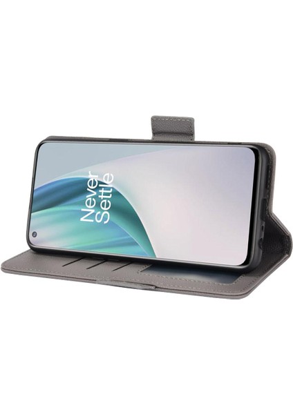 Oneplus Nord N10 5g Pu Deri Yan Toka Cüzdan Manyetik Kart (Yurt Dışından)