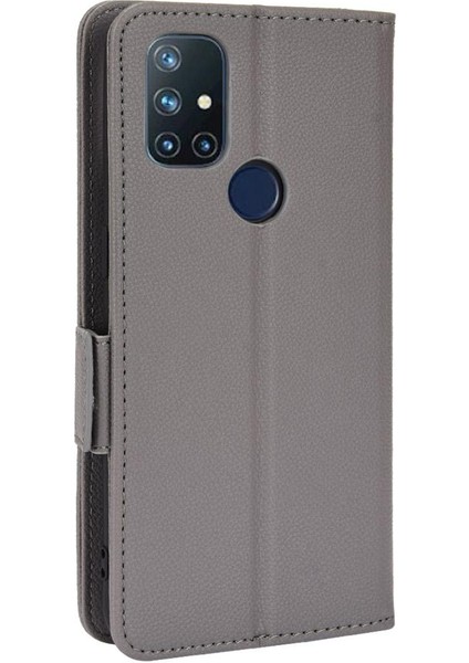 Oneplus Nord N10 5g Pu Deri Yan Toka Cüzdan Manyetik Kart (Yurt Dışından)