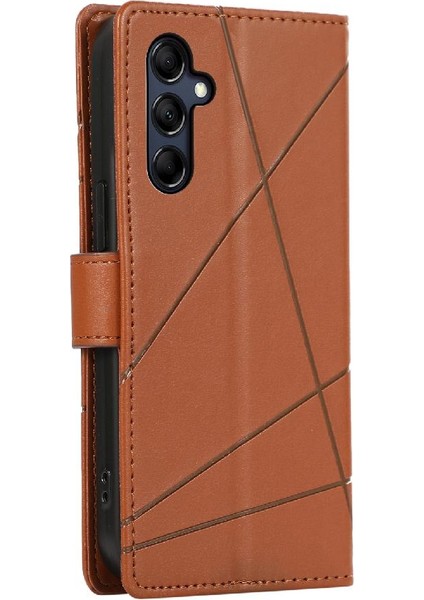Samsung Galaxy M14 Kickstand Darbeye Üç Kart Yuvaları Için Flip Case (Yurt Dışından)