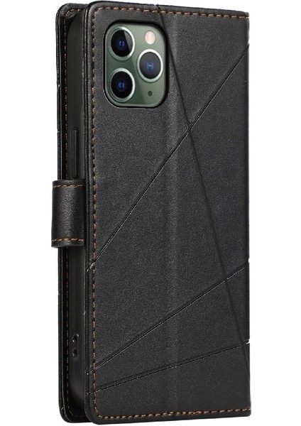 Iphone 11 Için Flip Case Pro Kickstand Şok Emici Üç Kart Yuvaları (Yurt Dışından)