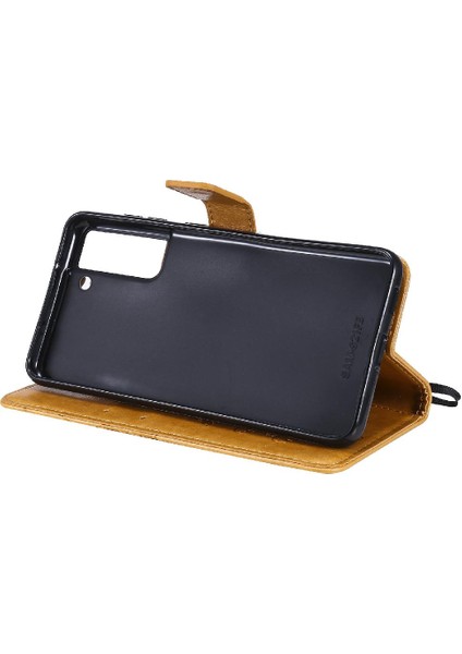 Samsung Galaxy S21 Fe Darbeye Kapak Flip Kickstand Manyetik Pu (Yurt Dışından) fırsatları