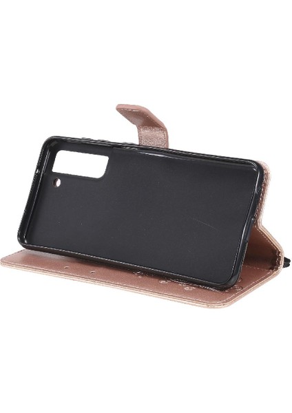 Samsung Galaxy S21 Fe Darbeye Kapak Flip Kickstand Manyetik Pu (Yurt Dışından) fırsatları