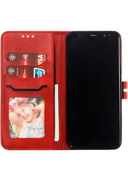 Cüzdan Kılıf Samsung Galaxy S8 Artı Manyetik Kapatma Kart Tutucu Tüm (Yurt Dışından) indirimleri