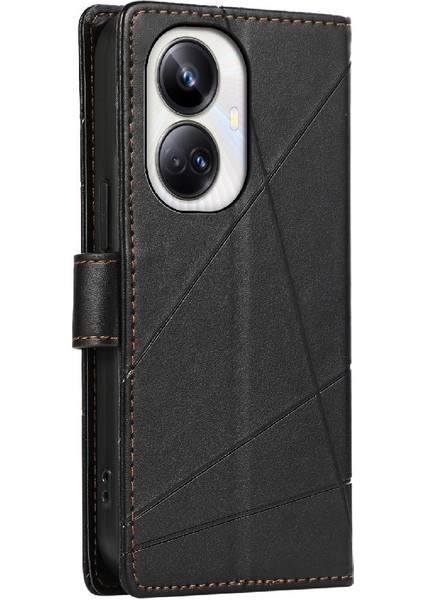 Realme 10 Pro Artı Şok Emici Darbeye Kickstand Için Flip Case (Yurt Dışından) indirimleri