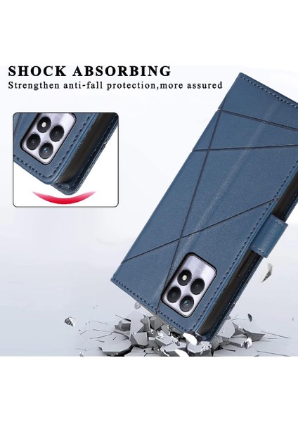 Realme 8i Şok Emici Kickstand Üç Kart Yuvaları Için Flip Case (Yurt Dışından) indirimleri
