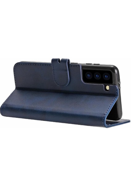 Cüzdan Kılıf Samsung Galaxy S21 Fe 5g Kickstand Için Tüm Yuvarlak Koruma (Yurt Dışından)