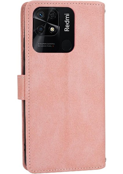 Xiaomi Redmi 10C Için Flip Case Pu Deri Kayış Kart Tutucu Kickstand (Yurt Dışından) indirimleri