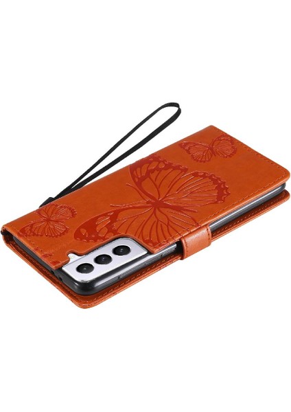 Samsung Galaxy S21 Artı Pu Deri Flip Kickstand Darbeye ile (Yurt Dışından) fiyatları