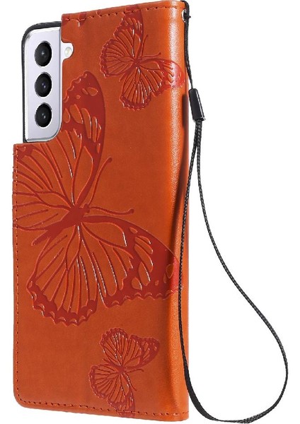 Samsung Galaxy S21 Artı Pu Deri Flip Kickstand Darbeye ile (Yurt Dışından) indirimleri