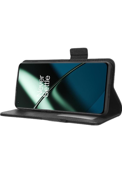Oneplus 11R 5g Için Kılıf Pu Deri Cüzdan Kart Yuvaları Tutucu Manyetik Yan (Yurt Dışından)