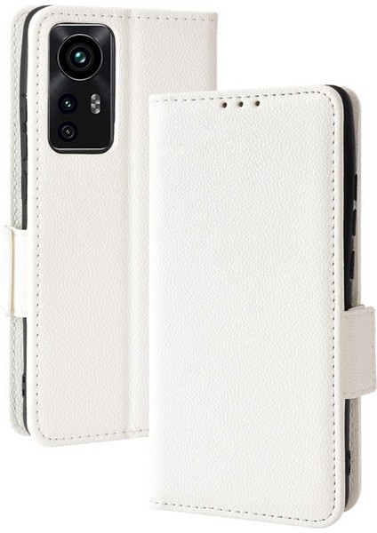 Xiaomi 12 Lite Için Kılıf Yan Toka Cüzdan Manyetik Pu Deri Kart Yuvaları (Yurt Dışından)