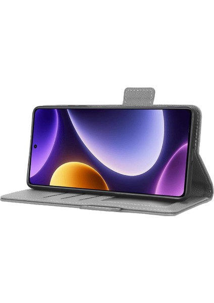 Xiaomi Poco F5 5g Için Kılıf Cüzdan Kart Yuvaları Tutucu Yan Toka Manyetik (Yurt Dışından) fırsatları