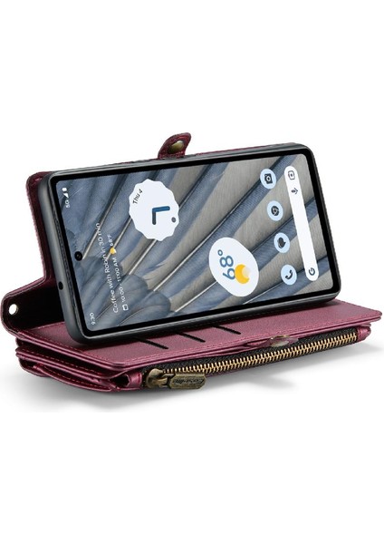 Google Piksel 7A Kart Tutucu Rfid Engelleme Durumda Cüzdan Için Crossbody Durumda (Yurt Dışından) indirimleri