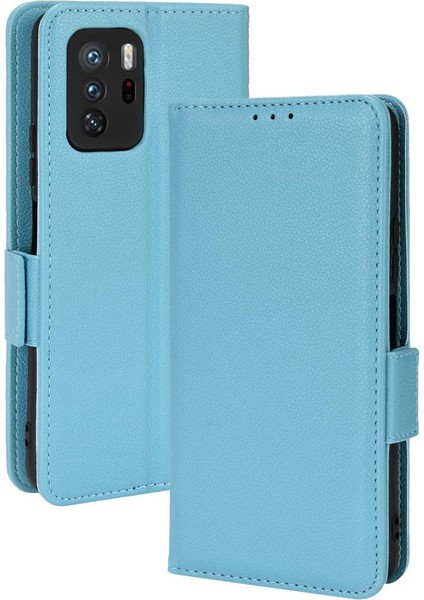 Xiaomi Poco X3 Gt Cüzdan Pu Deri Yan Toka Manyetik Kart (Yurt Dışından)
