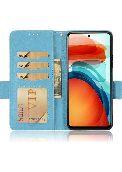Xiaomi Poco X3 Gt Cüzdan Pu Deri Yan Toka Manyetik Kart (Yurt Dışından)