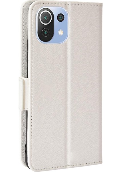 Xiaomi Mi 11 Lite 5g/4g Kart Yuvaları Tutucu Pu Deri Manyetik (Yurt Dışından)