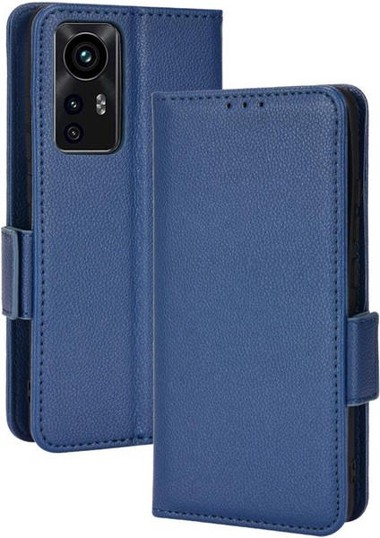 Xiaomi 12 Lite Için Kılıf Yan Toka Cüzdan Manyetik Pu Deri Kart Yuvaları (Yurt Dışından)
