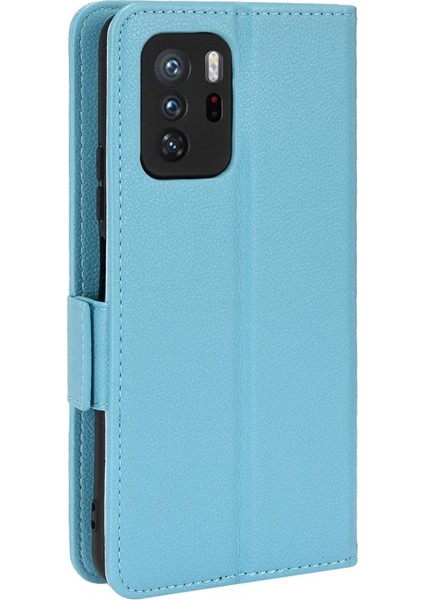 Xiaomi Poco X3 Gt Cüzdan Pu Deri Yan Toka Manyetik Kart (Yurt Dışından)