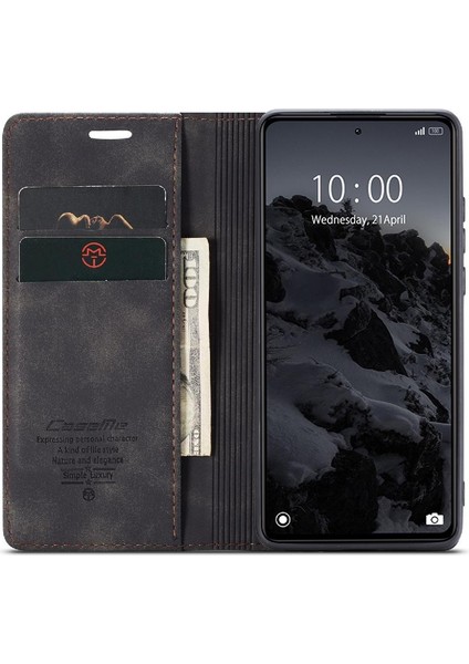Xiaomi Redmi Not 12 Için Flip Case 5g Flip Folio Kitap Manyetik Kapatma Pu (Yurt Dışından)