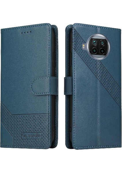 Xiaomi 10T Lite Kickstand Darbeye Üç Kart Yuvaları 4 Için Flip Case (Yurt Dışından)
