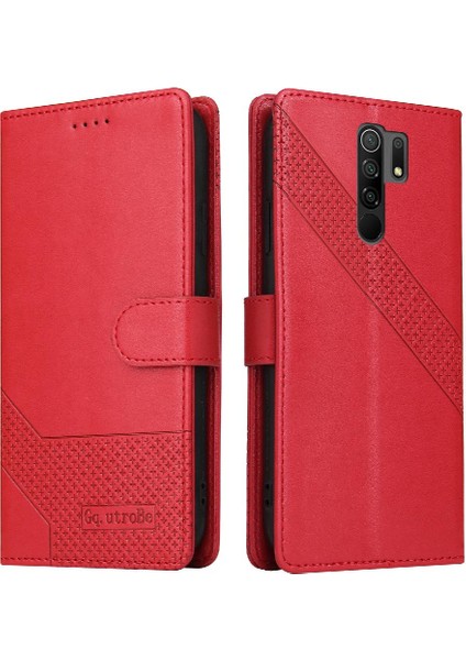 Xiaomi Redmi 9 Darbeye Kickstand 4 Köşe Koruma Için Flip Case (Yurt Dışından)