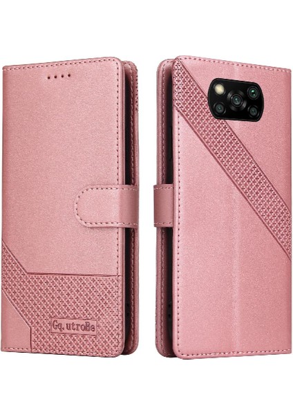 Xiaomi Poco X3 Nfc Üç Kart Yuvaları Için Flip Case Kickstand Darbeye 4 (Yurt Dışından)