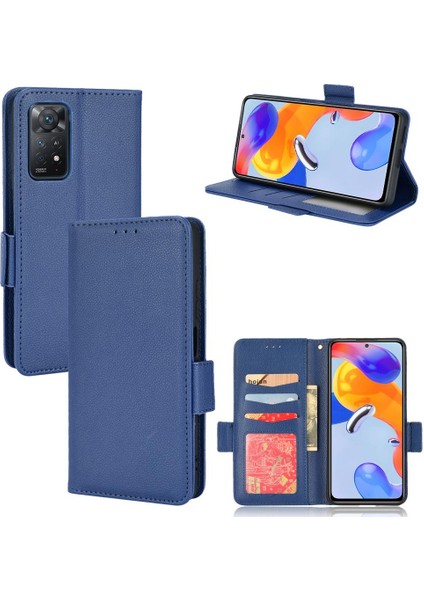 Xiaomi Redmi Için Not 12 Pro 4g Manyetik Kart Yuvaları Tutucu Cüzdan Pu (Yurt Dışından)