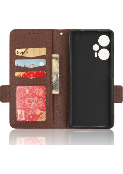Xiaomi Poco F5 5g Için Kılıf Cüzdan Kart Yuvaları Tutucu Yan Toka Manyetik (Yurt Dışından) indirimleri