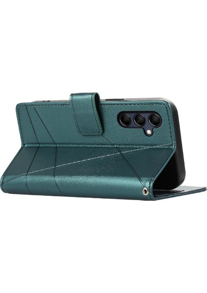 Samsung Galaxy M14 Kickstand Darbeye Üç Kart Yuvaları Için Flip Case (Yurt Dışından)