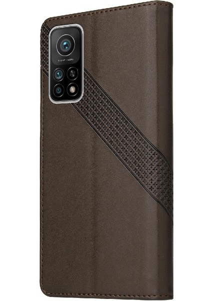 Xiaomi 10T Pro Darbeye Kickstand Üç Kart Yuvaları 4 Için Flip Case (Yurt Dışından)