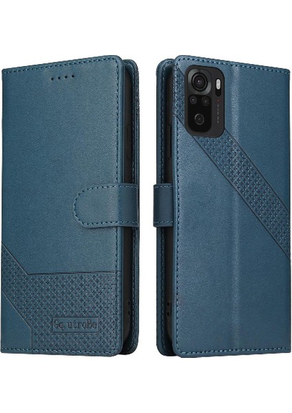 Xiaomi Redmi Not 10 Için Flip Case 4g Darbeye Kickstand Premium Üç (Yurt Dışından)