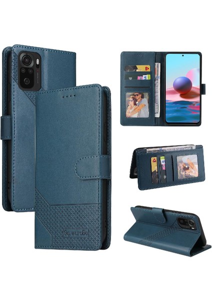 Xiaomi Redmi Not 10 Için Flip Case 4g Darbeye Kickstand Premium Üç (Yurt Dışından) fırsatları