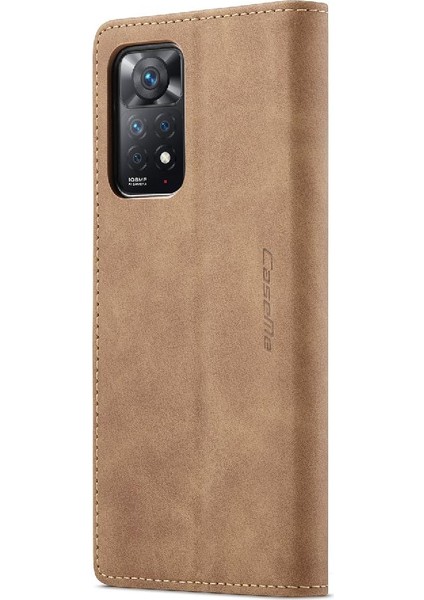 Xiaomi Redmi Not 12 Için Flip Case Pro 4g Flip Folio Kitap Vintage Pu Kılıf (Yurt Dışından)