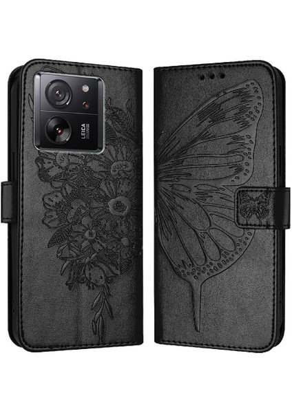 Xiaomi 13T 5G/13T Pro 5g Premium Deri Kapak Çevirin Manyetik (Yurt Dışından)